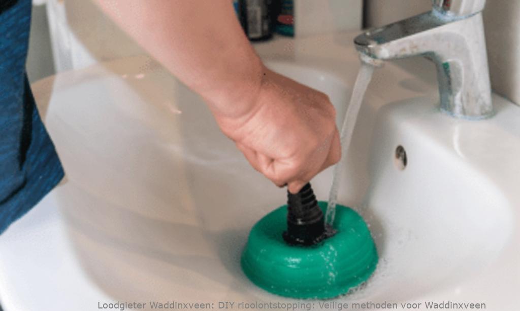 Diy Rioolontstopping Veilig Waddinxveen