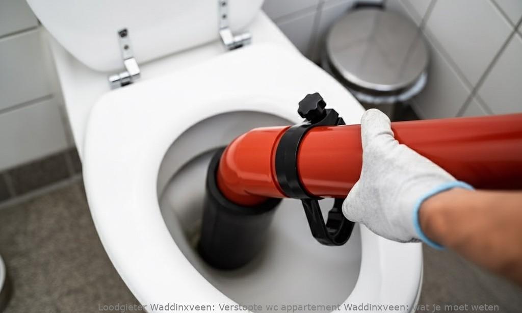 Verstopte Wc Appartement Waddinxveen