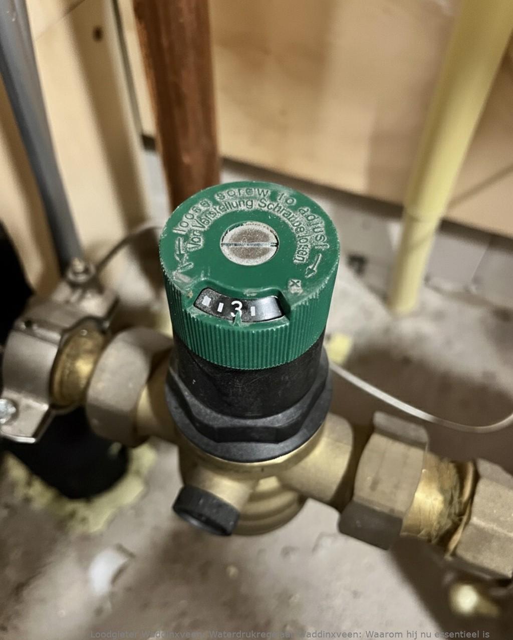 Waterdrukregelaar Waddinxveen